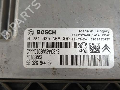 Engine control unit (ECU) DS DS 7 Crossback (J4_, JR_, JC_) 1.5 BlueHDi 130 (JCYHZJ, JCYHZR) | BP37408918M57 - Image 3