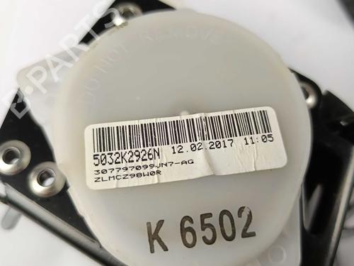 Rear right seatbelt RENAULT CAPTUR I (J5_, H5_) 1.5 dCi 90 (J5N4, J5M5, J5MW, J5M6, J5AL, J5AJ) | BP28624013I28 - Image 2