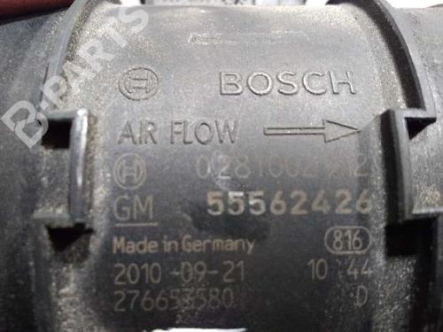 Mass air flow sensor OPEL INSIGNIA A (G09)  | BP9995809M95 
