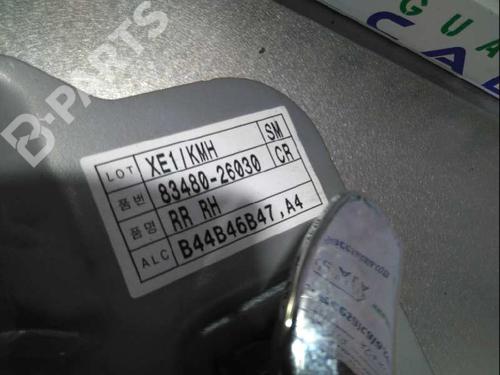 Rear right window mechanism HYUNDAI SANTA FÉ I (SM) 2.0 CRDi | BP10957859C25 