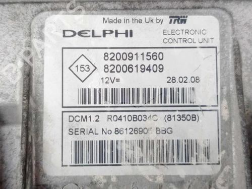 Engine control unit (ECU) RENAULT CLIO III (BR0/1, CR0/1) 1.5 dCi (BR17, CR17) | BP24298051M57 - Image 3