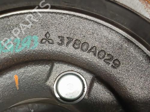 Left rear steering knuckle MITSUBISHI MIRAGE / SPACE STAR VI Hatchback (A0_A) 1.2 (A03A) | BP30263167M27 - Image 3