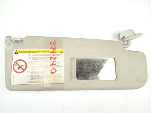 Right sun visor SKODA YETI (5L) 2.0 TDI 1Z0857552BR