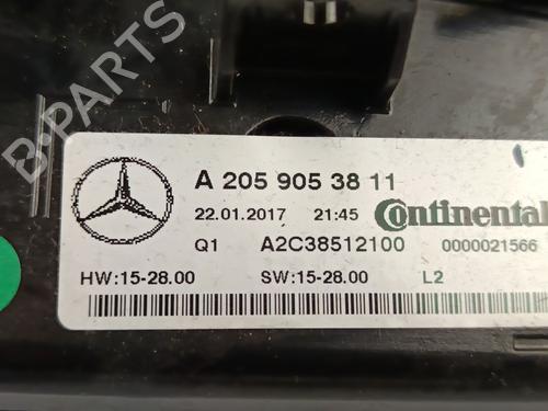 Climate control MERCEDES-BENZ C-CLASS (W205) C 220 BlueTEC / d (205.002, 205.004) | BP26295323I5 