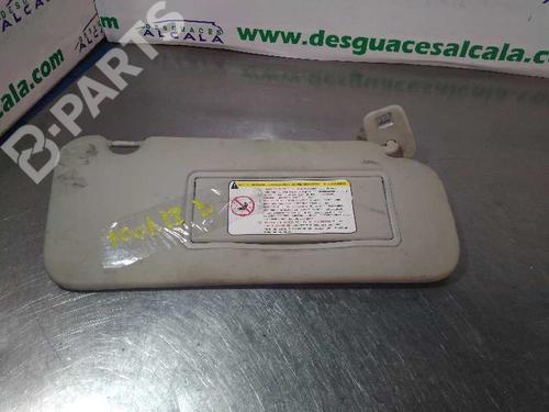 Used Right sun visor Right sun visor PEUGEOT 407 (6D_) [2004-2011] 10152584 10152584