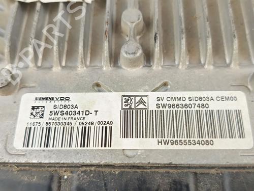Engine control unit (ECU) CITROËN C4 I (LC_) 2.0 HDi | BP28580063M57