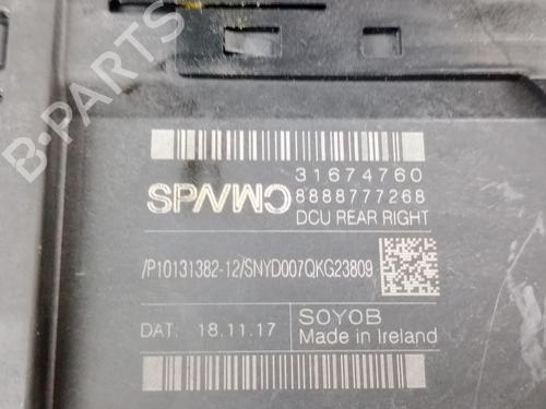Right rear window motor VOLVO XC60 II (246) D5 AWD | BP22986392E22 