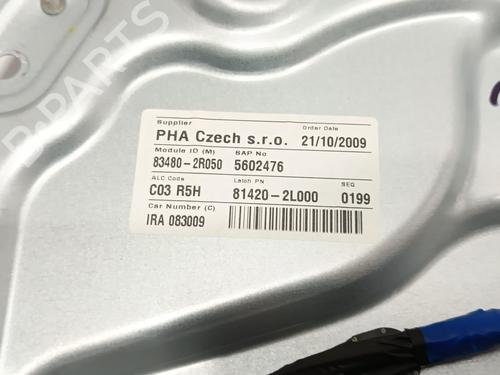 Rear right window mechanism HYUNDAI i30 (FD) 1.6 CRDi | BP32419943C25