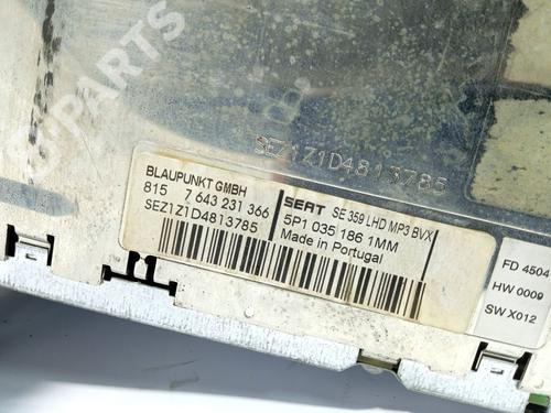 Radio SEAT TOLEDO III (5P2)  | BP10179216E6 