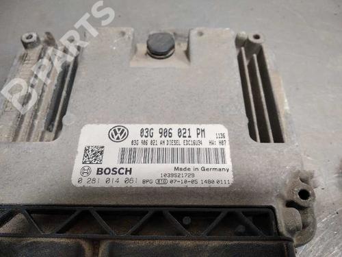 Engine control unit (ECU) VW GOLF V (1K1) 1.9 TDI | BP10142558M57 