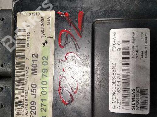 Engine control unit (ECU) MERCEDES-BENZ C-CLASS (W203) C 200 CGI Kompressor (203.043) | BP10179817M57 