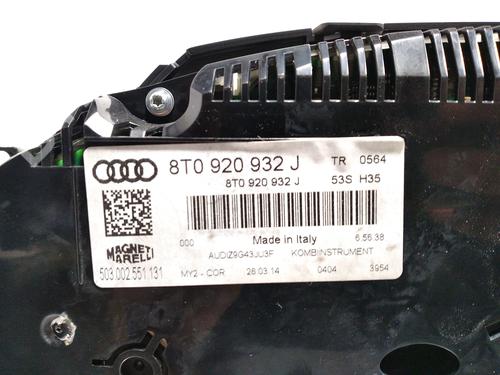 Instrument cluster AUDI A5 Sportback (8TA) 2.0 TDI quattro | BP10028661C47 