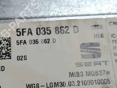 Radio SEAT LEON (KL1, KLG) 2.0 TDI | BP33337730E6 - Image 3