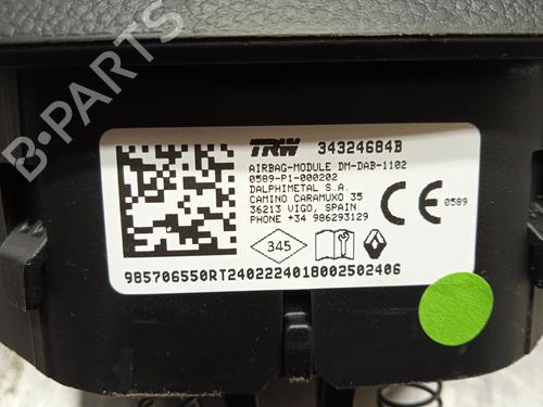 Kollisonspute sett RENAULT CAPTUR II (HF_) 1.0 TCe 90 ECO-G (HFM6) | BP29260817C86 