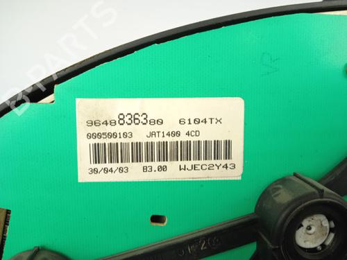 Kombinert Instrument PEUGEOT 206 Hatchback (2A/C)  | BP12569620C47