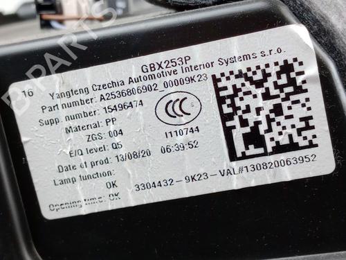 Glove box MERCEDES-BENZ GLC (X253) 200 d 4-matic (253.916) | BP17631334C95 