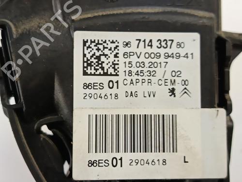 Pedal PEUGEOT 2008 I (CU_) 1.6 BlueHDi 100 | BP30126839I4 