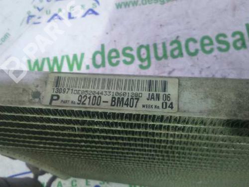 AC radiator NISSAN ALMERA II Hatchback (N16)  | BP9989161M32 