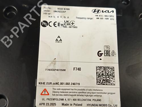 Radio HYUNDAI TUCSON (NX4E, NX4A) 1.6 T-GDi | BP32133578E6