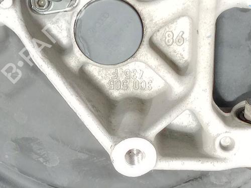 Left rear steering knuckle VW PASSAT B7 (362) 2.0 TDI | BP22637383M27 