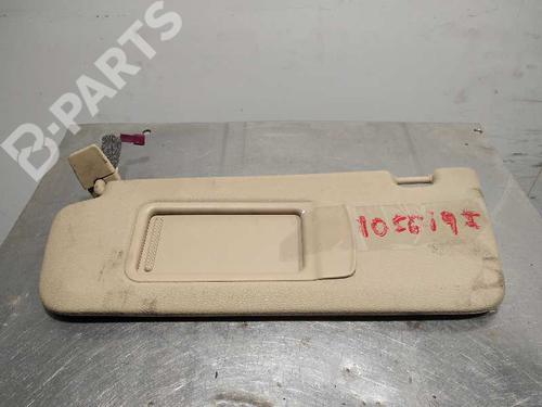 Used Left sun visor Left sun visor BMW X3 (F25) xDrive 30 d (258 hp) 10751300 10751300