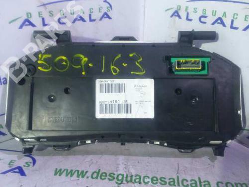 Instrument cluster RENAULT CLIO III (BR0/1, CR0/1)  | BP9989058C47 