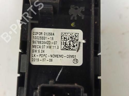Left front window switch CITROËN BERLINGO (ER_, EC_) 1.5 BlueHDi 130 (ECYHZJ, ECYHZR) | BP37232629I27 - Image 3