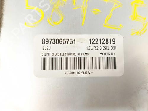 Engine control unit (ECU) OPEL ASTRA G Hatchback (T98) 1.7 DTI 16V (F08, F48) | BP30745556M57 - Image 3