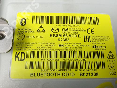 Radio MAZDA CX-5 (KF) 2.0 | BP10861792E6 - Image 5