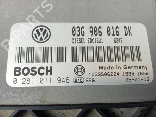 Engine control unit (ECU) VW TOURAN (1T1, 1T2) 1.9 TDI | BP13525556M57 