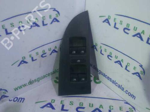 Used Left front window switch Left front window switch SEAT LEON (1P1) [2005-2013] 9988649 9988649