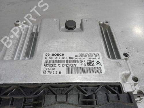Engine control unit (ECU) CITROËN C4 II (NC_) | BP10145544M57 - Image 3