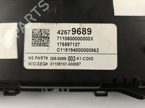 Instrument cluster OPEL MOKKA / MOKKA X (J13) 1.4 LPG (_76) | BP28518126C47 