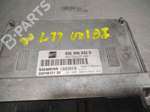 Engine control unit (ECU) SEAT IBIZA III (6L1)  | BP9980548M57 