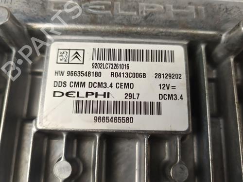 Engine control unit (ECU) PEUGEOT 407 SW (6E_, 6D_) 2.0 HDi 135 | BP30173780M57