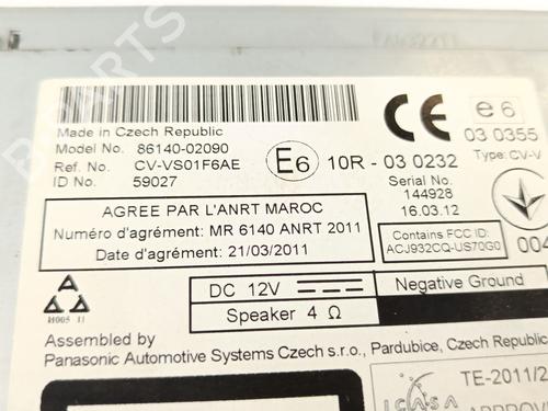 Display monitor TOYOTA AURIS (_E15_) 1.4 D-4D (NDE150_, NDE150R) | BP28515023C48 