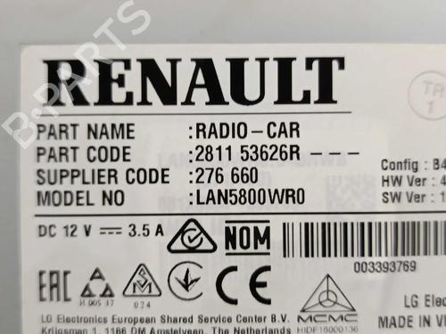 Display DACIA DUSTER (HM_) 1.5 dCi 115 4x4 | BP38326010C48 - Image 3