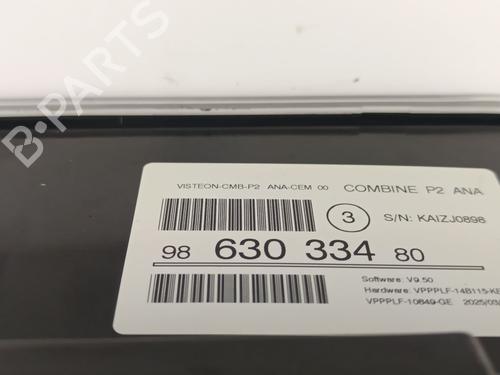 Instrument cluster PEUGEOT 208 II (UB_, UP_, UW_, UJ_) 1.2 PureTech 100 | BP32230029C47