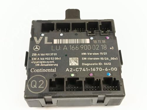Used Electronic module MERCEDES-BENZ CLA Coupe (C117) CLA 200 CDI / d (117.308) (136 hp) 29123678
