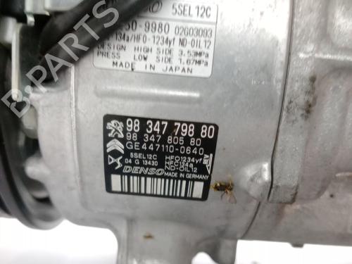 AC compressor PEUGEOT 208 II (UB_, UP_, UW_, UJ_) 1.2 PureTech 100 | BP18510505M34 