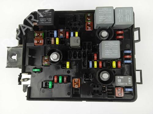 Used Fuse box Fuse box OPEL CORSA E (X15) 1.4 (08, 68) (90 hp) 13938514 13938514