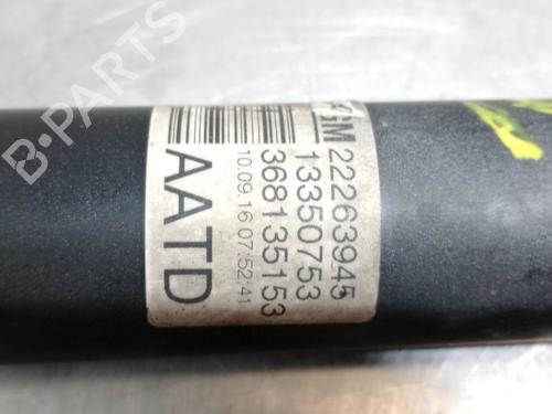 Left rear shock absorber OPEL MERIVA B MPV (S10) 1.6 CDTI (75) | BP24949641M18 