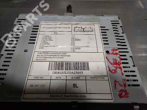 Radio CHEVROLET AVEO / KALOS Saloon (T200)  | BP9996605E6 