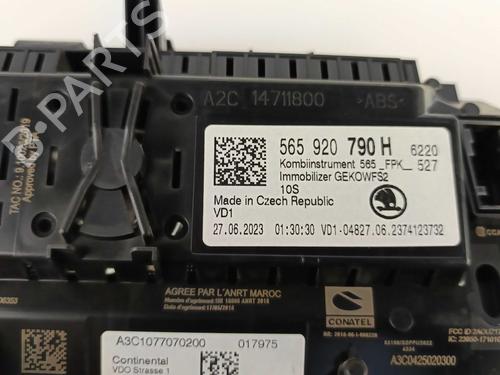 Instrument cluster SKODA KAROQ (NU7, ND7) 2.0 TDI 4x4 | BP40110200C47 - Image 3