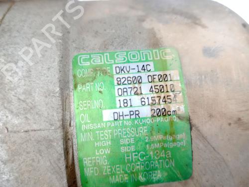 AC compressor NISSAN TERRANO II (R20) 2.7 TDi 4WD | BP24935910M34 