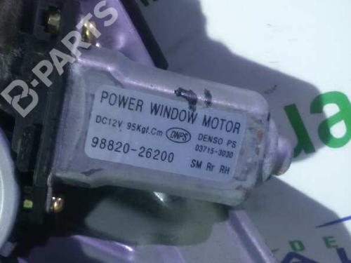 Rear right window mechanism HYUNDAI SANTA FÉ I (SM) 2.0 CRDi | BP10957774C25 