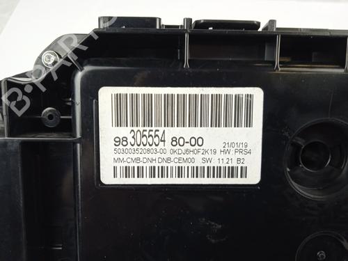 Instrument cluster PEUGEOT 3008 II SUV (MC_, MR_, MJ_, M4_) 1.5 BlueHDi 130 | BP17495718C47 