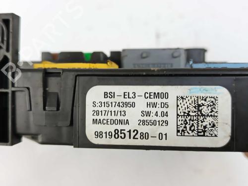 Fuse box PEUGEOT EXPERT Van (V_) 1.6 BlueHDi 115 | BP35952222E1 - Image 3