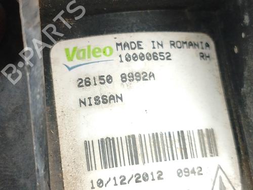 Right front fog light NISSAN QASHQAI / QASHQAI +2 I (J10, NJ10, JJ10E) 1.5 dCi | BP18250012C31 