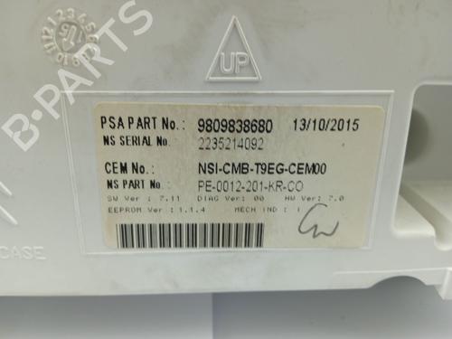 Instrument cluster PEUGEOT 308 II (LB_, LP_, LW_, LH_, L3_) 1.2 THP 130 | BP12532128C47 